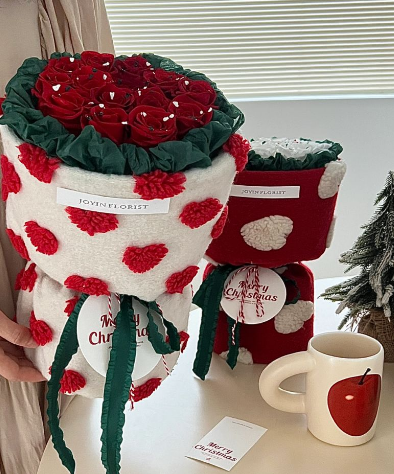 2022圣诞节想送女孩一束花送什么花好 圣诞创意花束推荐图片