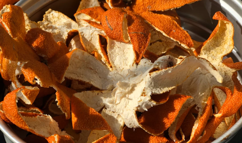 自己晒的橘子皮有用吗 自己晒的橘子皮能当陈皮用吗