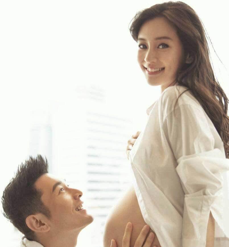 杨颖怀孕的时候照片（杨颖孕期照片图片大全）