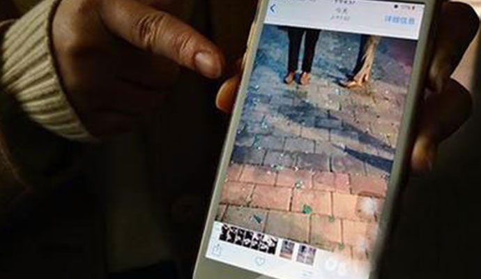 小伙突遭割破静脉 妻子目睹全程被吓懵现场曝光