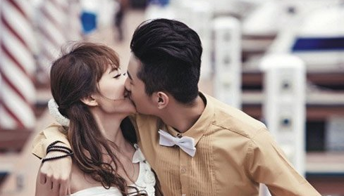 刘萌萌的老公是谁?刘萌萌康飞结婚照曝光 1