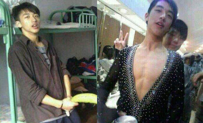 许魏洲整容前照片曝光 旧照惨不忍睹屌丝气息扑面而来 3