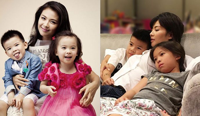 刘涛遇儿女探班 网友：刘涛一家的颜值也是没sei了 3