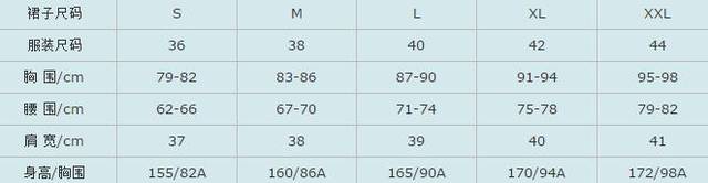 m号一般是多大尺码（S M L衣服尺码对照表）