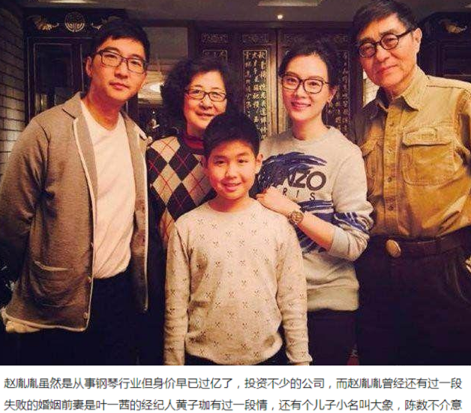 陈数第一任老公的简介是谁（演员陈数丈夫赵胤胤资料简介）