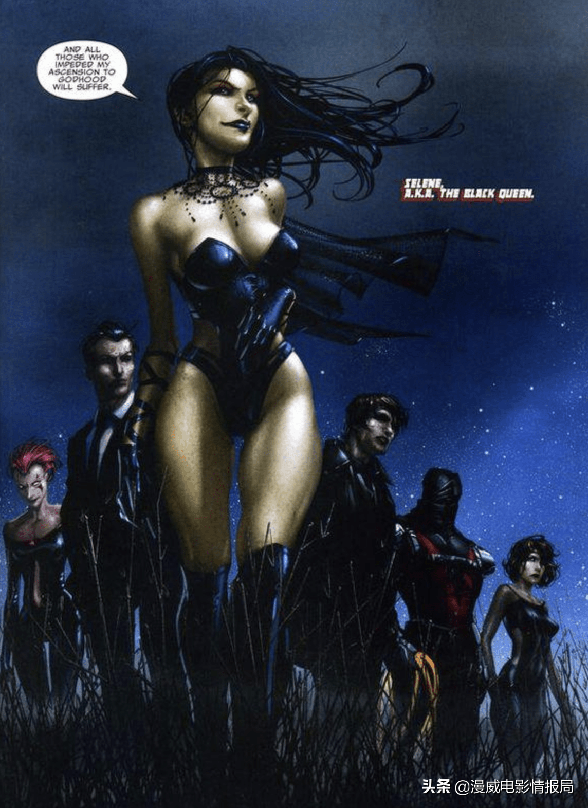 白皇后艾玛的扮演者是谁（漫威皇后的3位女性角色）