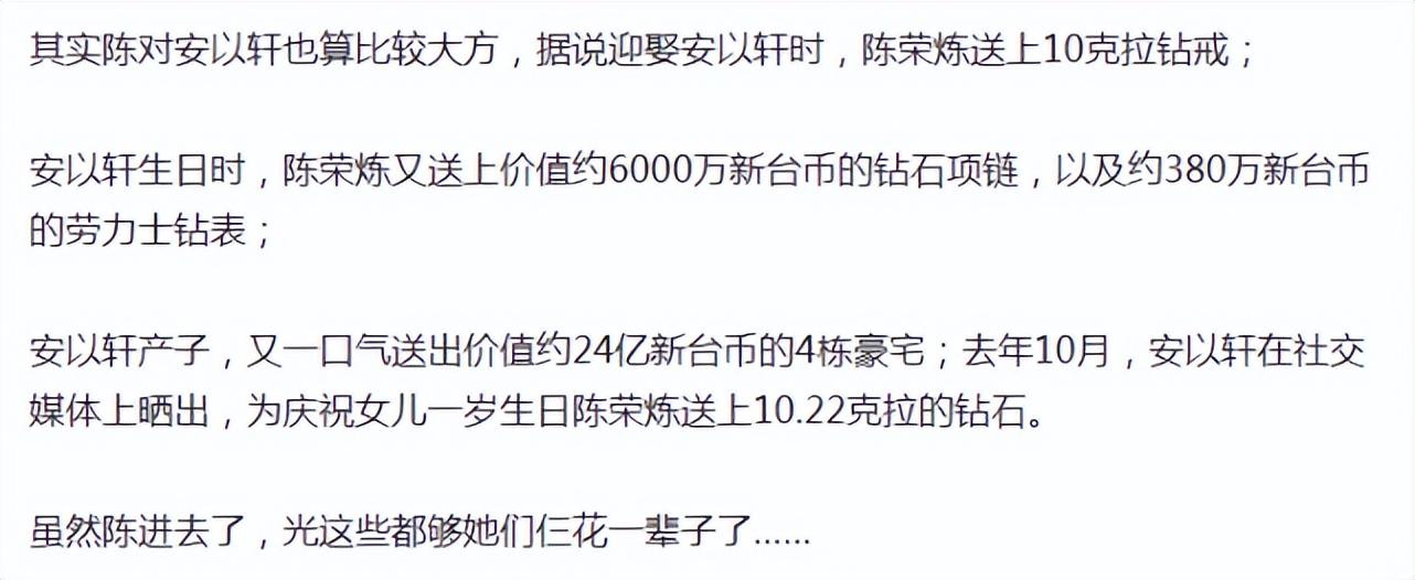 陈荣炼的前妻是谁啊（安以轩老公陈荣炼简介）