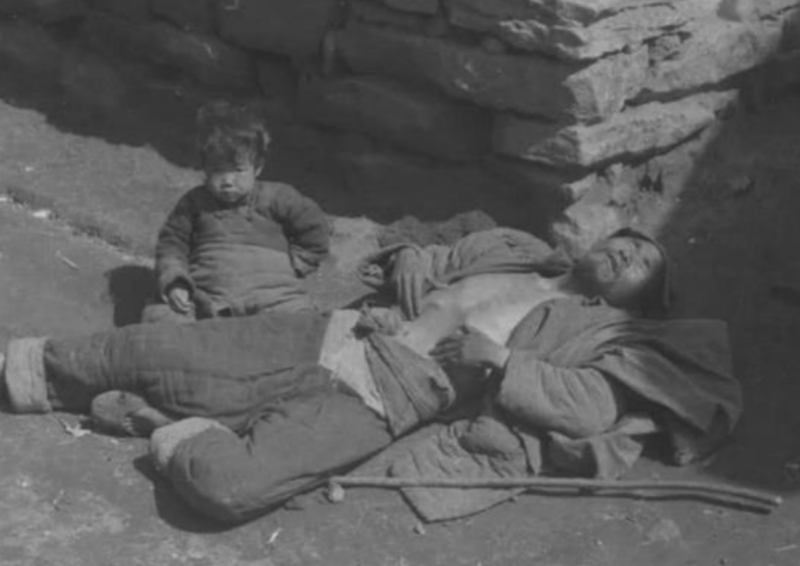 1942河南人吃人图片（揭秘河南大饥荒真实惨状）