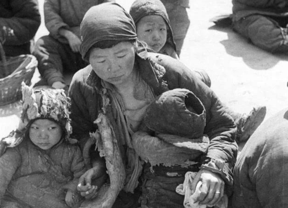 1942年河南大饥荒人吃人真实惨状及图片