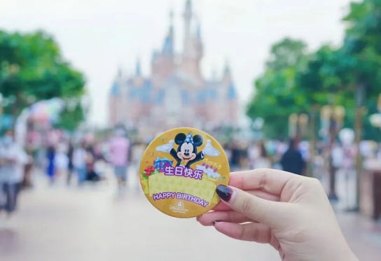 上海迪士尼生日徽章每个月不一样吗1