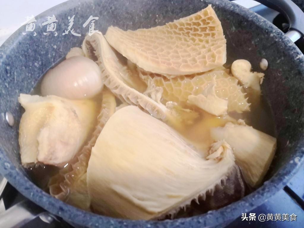 牛肚怎么洗才能干净（图解最干净的金钱牛肚清洗方法）