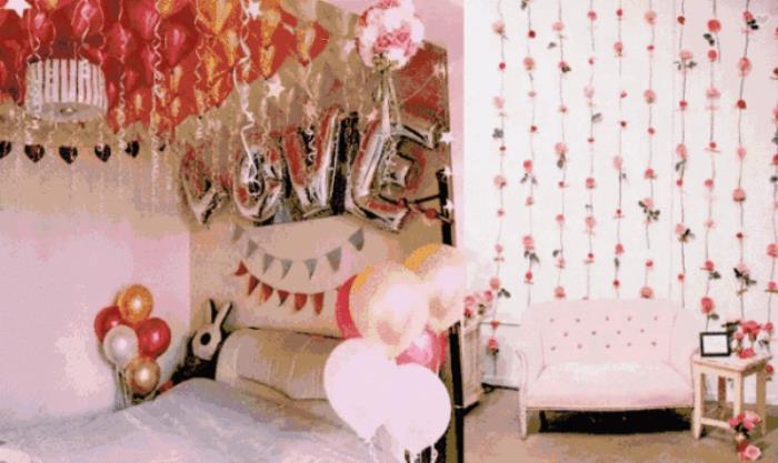 结婚女方家里怎么布置（这位新娘用INS风布置的房间）