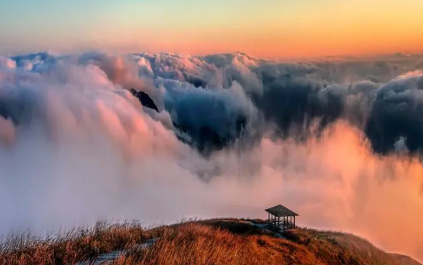 武功山云海只有早上有吗（武功山云海是上午还是下午）