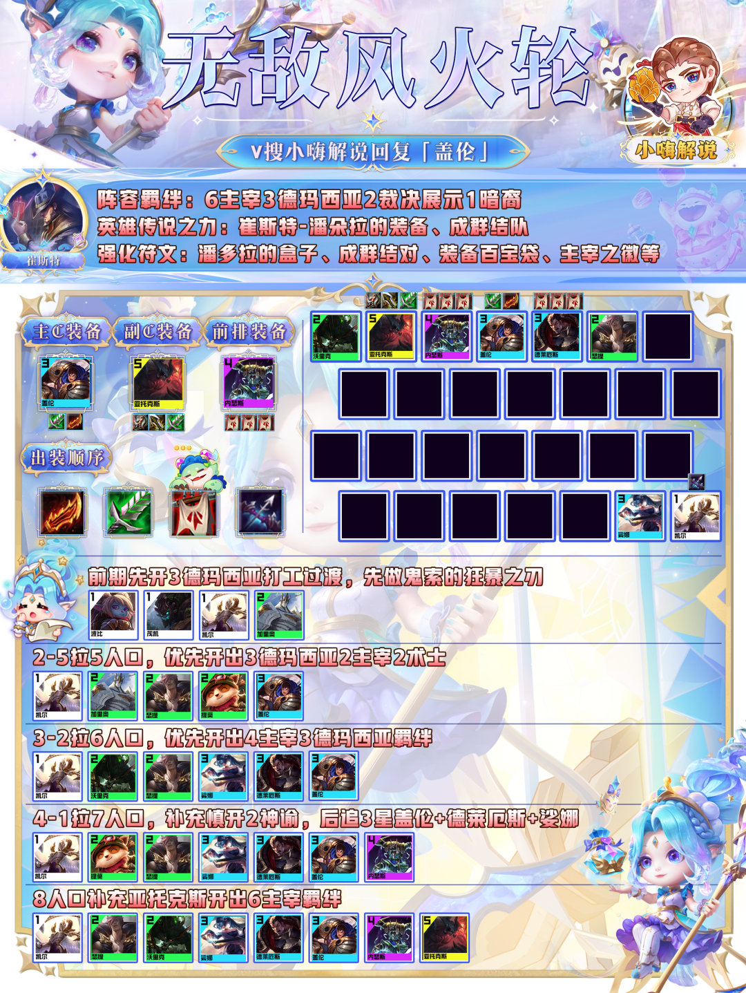 云顶之弈最新版本上分攻略（云顶之弈S9最强阵容推荐）